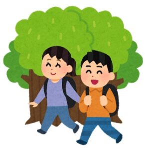 ウォーキングに行きました！