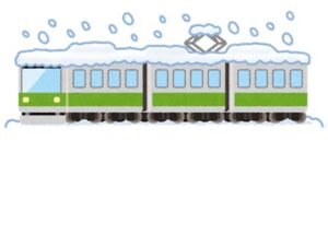 雪が積もりましたね